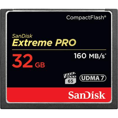 SanDisk CF 32GB Extreme Pro 160MB/s SanDisk CF 32GB Extreme Pro 160MB/s