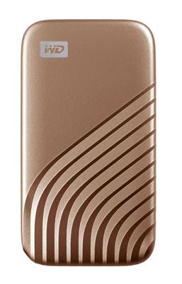 WD My Passport 1 TB Externe SSD harde schijf (2,5 inch) USB-C Goud WDBAGF0010BGD-WESN