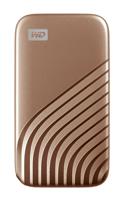 WD My Passport 1 TB Externe SSD harde schijf (2,5 inch) USB-C Goud WDBAGF0010BGD-WESN - thumbnail