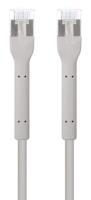Intellinet 745130 RJ45 Netwerkkabel, patchkabel CAT 6A F/FTP 1.0 m Grijs Flexibel, Afscherming totaal, Halogeenvrij 1 stuk(s) - thumbnail