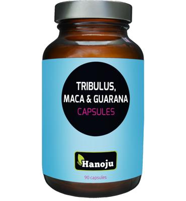 Hanoju Tribulus maca guarana extract 90 Vegetarische capsules