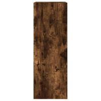Schoenenkast 60x34x96,5 cm bewerkt hout gerookt eikenkleurig - thumbnail