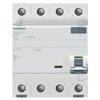 Siemens 5SV36466 Siemens Dig.Industr. Aardlekschakelaar A 4-polig 63 A 0.3 A 400 V - thumbnail