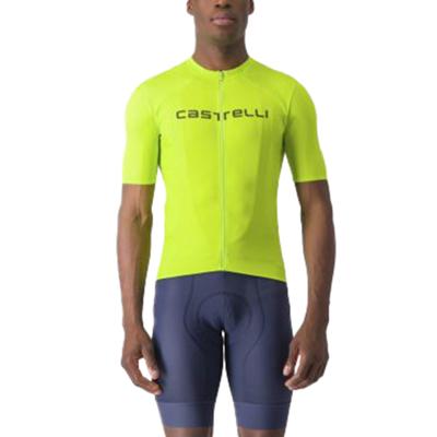 Castelli Prologo Lite fietsshirt korte mouw groen heren XXXL