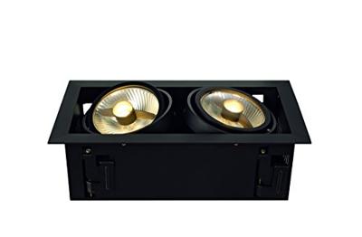 SLV InbouwspotKadux 2 ES111 19,5cm zwart - 115550