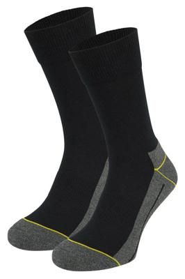 Stapp Yellow Walker Coolmax 2-Pack Sokken 4425 | 699 Zwart | Maat 42 - 38.134.009.01