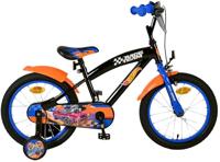 Ngk Hot wheels 16 inch fiets zwart/oranje/blauw 31656 - thumbnail