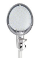MAULstorm bureaulamp, LED, op voet, zilver - thumbnail