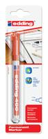 Edding Permanentmarker 4-400-1-1002 Permanent marker Rood Watervast: Ja - thumbnail