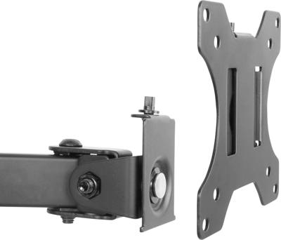 SpeaKa Professional SP-MM-302 Monitorbeugel Aantal monteerbare displays: 2 Display(s) 33,0 cm (13) - 81,3 cm (32) Zwart Draaibaar, In hoogte verstelbaar,