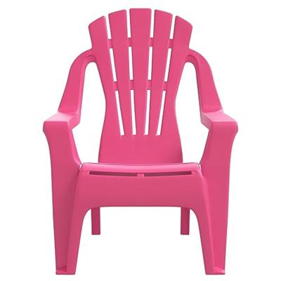 Kindertuinstoelen 2 st hout-look 37x34x44 cm polypropeen roze