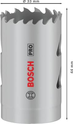 Bosch Accessoires PRO Multi Material gatzaag | 33 mm | met schroefdraad - 2608901503 Bosch Accessoires PRO Multi Material gatzaag | 33 mm | met schroefdraad - 2608901503