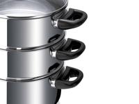 BEKA POLO Stomer met glazen deksel 24cm - thumbnail