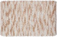 Badmat Sealskin Vintage 50x80 cm Polyester Zand - thumbnail