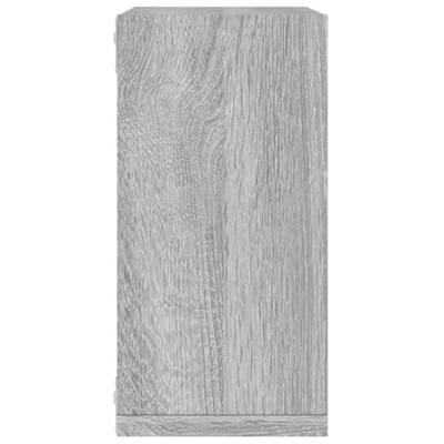 Wandkubusplanken 4 st 30x15x30 cm grijs sonoma Wandkubusplanken 4 st 30x15x30 cm grijs sonoma