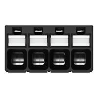 WAGO 2086-1104 Printklem 1.50 mm² Aantal polen 4 Zwart 1 stuk(s) - thumbnail