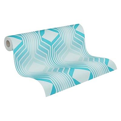 AS Creation Retro Chic - Blauw - Retro - 395321