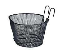 Dunlop Fietsmand - 22 liter - zwart - metaal - met haken - thumbnail