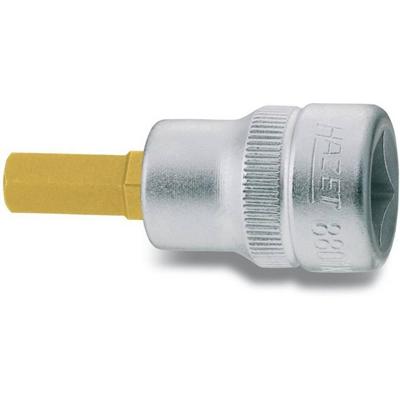 HAZET Dopsleutelbit 8801K-9 · 3/8 inch (10 mm) vierkant hol · Binnen-zeskant-profiel · SW 9 mm