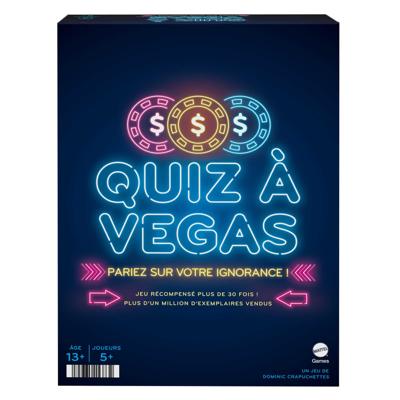 Spel met vragen en antwoorden Mattel Quiz à Vegas (FR)