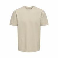 Heren-T-Shirt met Korte Mouwen Only & Sons Onskian Life Reg Seersucker Ss - Maat: L - thumbnail