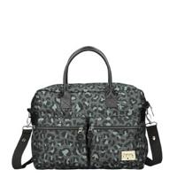 Luiertas verzorgingstas LEOPARD LOVE zwart - thumbnail