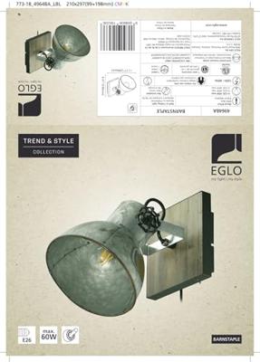 Eglo OpbouwspotBarnstaple - 49648