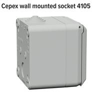 MENNEKES Mennekes 4105 CEE-wandcontactdoos 16 A 5-polig 400 V 1 stuk(s) - thumbnail