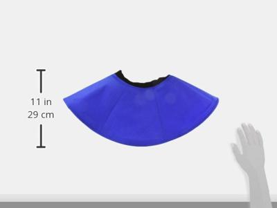 Lampenkap voor honden KVP EZ Soft Blauw (30-50 cm)