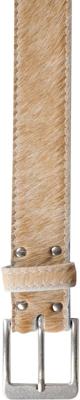 Koeienhuid Riem 105 cm Beige - 40801 Koeienhuid Riem 105 cm Beige - 40801