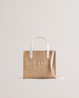 Ted Baker Paolina Faux Raffia Small Icon Bag -Ivory - thumbnail