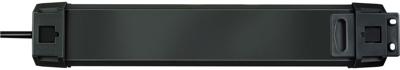 Brennenstuhl 1951140300 Stekkerdoos 4 Sockets | Premium Line | Aan/uit Schakelaar | Overspanningsbeveiliging | Zwart | 1,8 meter