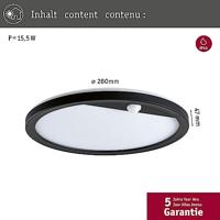 Paulmann Lamina PIR 94664 LED-buitenlamp met bewegingsmelder (wand) LED LED 15 W Zwart - thumbnail