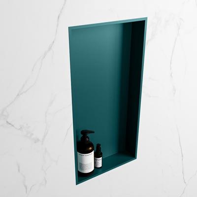 MONDIAZ EASY Nis 59,5x29,5cm in solid surface kleur Smag | Smag. 1 vak geschikt voor in- of opbouw MONDIAZ EASY Nis 59,5x29,5cm in solid surface kleur Smag | Smag. 1 vak geschikt voor in- of opbouw