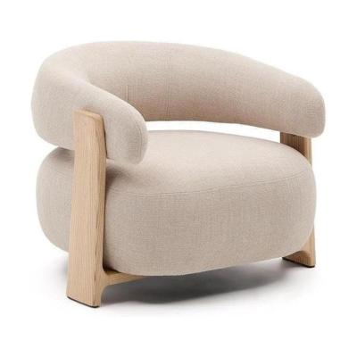 Kave Home Granite fauteuil chenille Beige/naturel