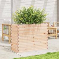 Plantenbak 90x40x68,5 cm massief grenenhout - thumbnail