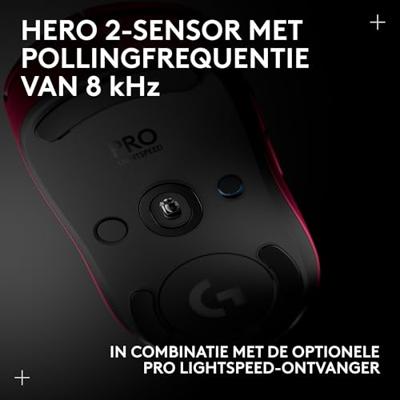 Logitech G PRO 2 LIGHTSPEED Pink Draadloze Gaming muis Logitech G PRO 2 LIGHTSPEED Pink Draadloze Gaming muis