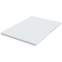 Matraspads Wit 160 x 200 cm 100% polyester jacquard stof - thumbnail