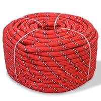 VidaXL Boot touw 10 mm 50 m polypropyleen rood - thumbnail
