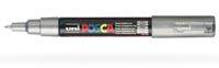 Uni POSCA paintmarker PC-1MC, 0,7 - 1 mm, zilver - thumbnail