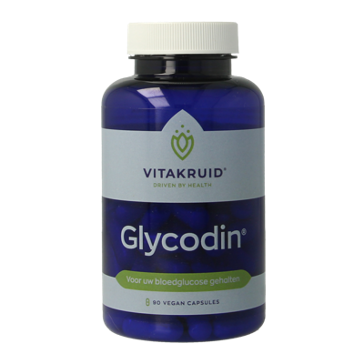 Glycodin Chroom Biotine Alfa-liponzuur L-Taurine 90 Vegetarische capsules
