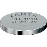 Varta Knoopcel CR1216 3 V 1 stuk(s) 27 mAh Lithium LITHIUM Coin CR1216 Bli 1 - thumbnail