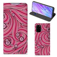 Samsung Galaxy S20 Plus | Bookcase | Swirl Pink - thumbnail