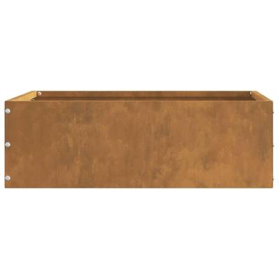 VidaXL Tuinrand roestig 40 x 40 x 13 cm cortenstaal