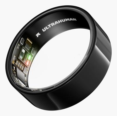 ULTRAHUMAN Ring Air - Advanced Sleep-Tracking Wearable, HRV, hartslag- en temperatuurbewaking, track workout, beweging & herstel, waterbestendig tot 100 m