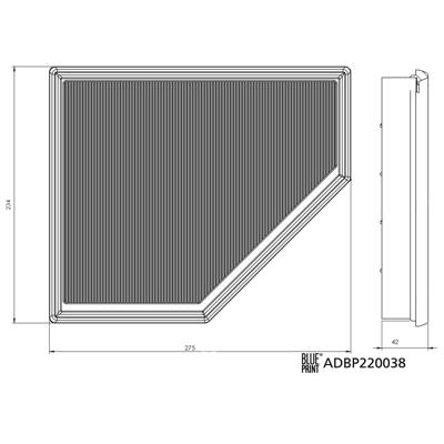 luchtfilter ADBP220038 luchtfilter ADBP220038