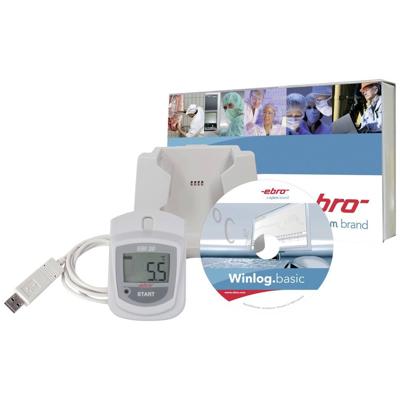 ebro EBI 20-T1-Set Temperatuur datalogger Te meten grootheid: Temperatuur -30 tot 70 °C ebro EBI 20-T1-Set Temperatuur datalogger Te meten grootheid: Temperatuur -30 tot 70 °C