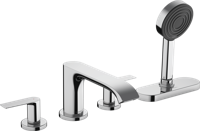 Hansgrohe Badrandmengkraan Vivenis 4-Gats Met sBox Chroom - thumbnail