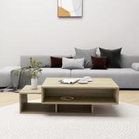 Salontafel 105x55x32 cm spaanplaat sonoma eikenkleurig - thumbnail