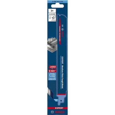 Bosch Accessories 2608900375 Expert Medium-Thick Tough Metal S 1155 HHM reciprozaagblad, 3 stuks Zaagbladlengte 225 mm 3 stuk(s)